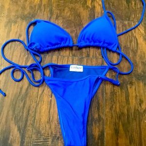 Beautiful blue 2 piece